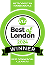 2024 London’s Best Commercial Cleaners Award Winne