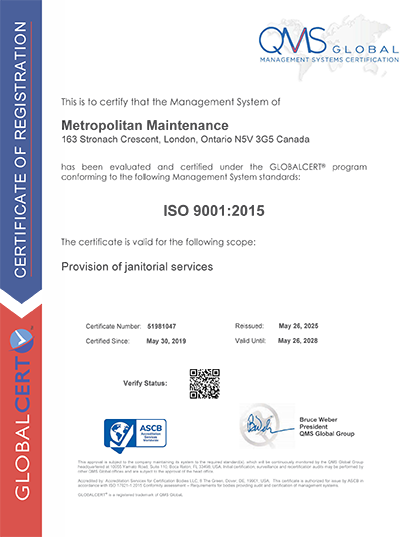 ISO 9001 Certificate